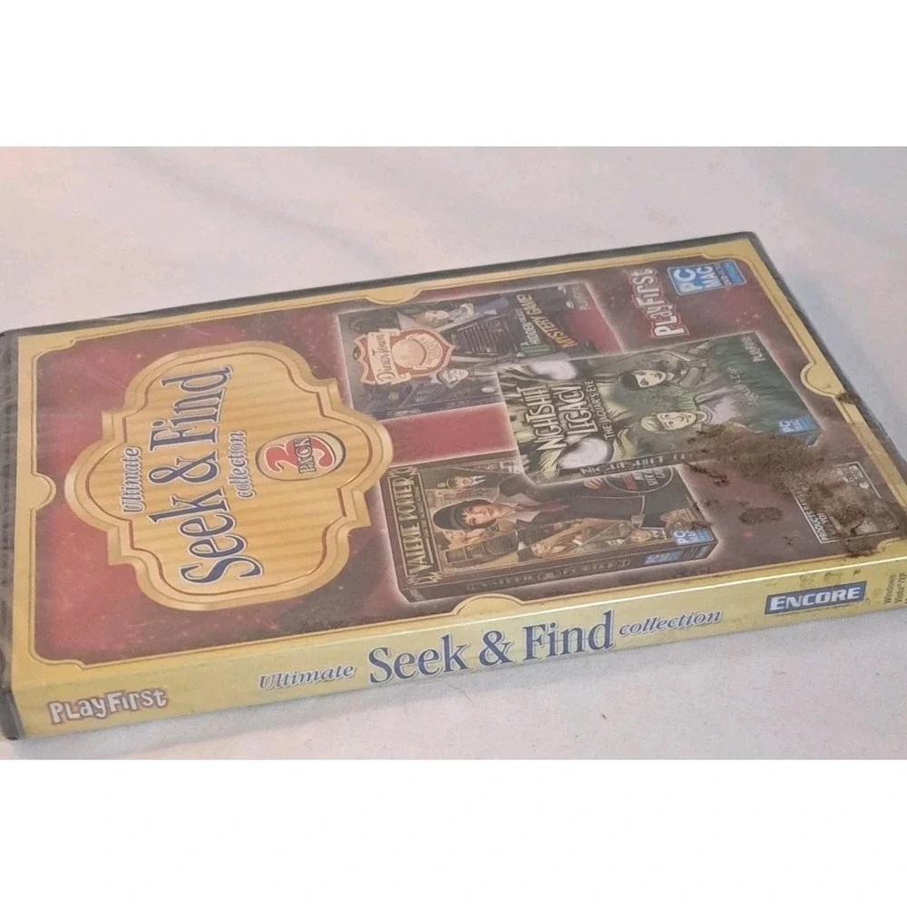 Ultimate Seek & Find Collection 3-Pack PC DVD-ROM NEW Sealed Hidden Object